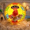 Super Silent Colorful Running Wheel Stable Base Pet Jogging Wheel  Hamster Exercise