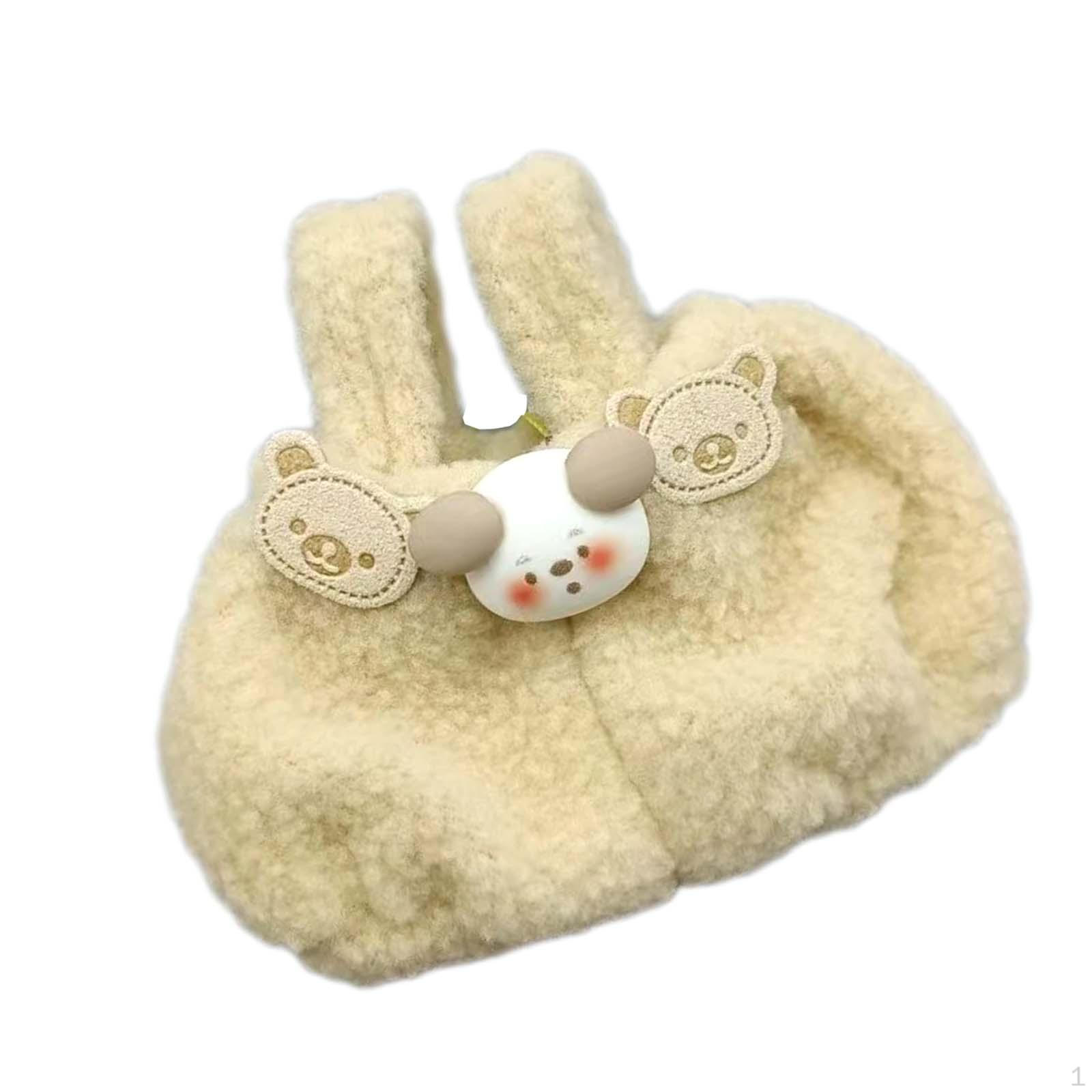 

Plush Doll Jumpsuit Dress up DIY Accessories Birthday Gifts Educational Make Your Own Dolls Girl бежевий