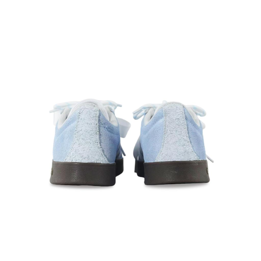 Adidas VL COURT 2.0 Slip Resistant Abrasion Resistant Low top Skateboard Shoes Unisex Light Blue HQ1802(Team129-)