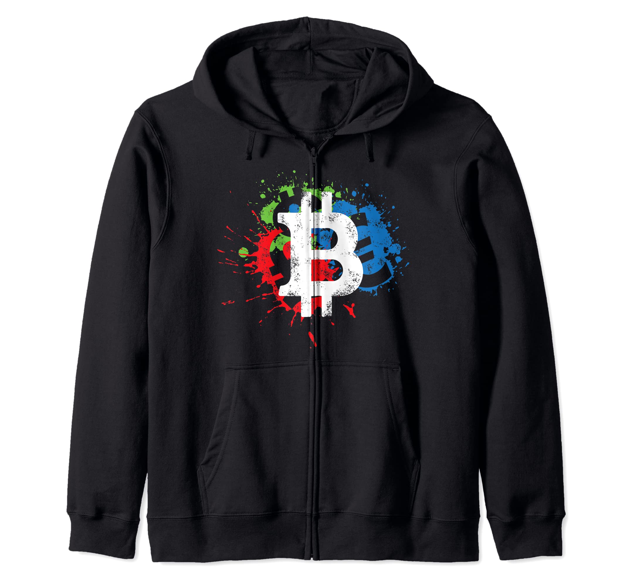 Bitcoin Победитель Крипто-трейдер Инвестор Криптовалюта Искусство Толстовка на молнии