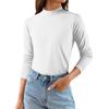 Women's Winter German Velvet Long Sleeve T-shirt Warm Bottom  Top