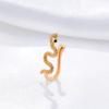 U-Shaped Non-Piercing Snake Nose Clip & Fake Stud Jewelry for Men and Women