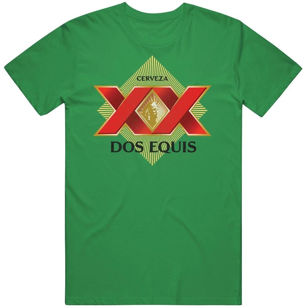 Dos Equis Beer Light Grunge Style Unisexs Drinking Vintage Merch Irish Green S