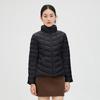 Down jacket women's short white duck down light and thin winter new fashion foreign style stand-up collar slim-fitting small jacket