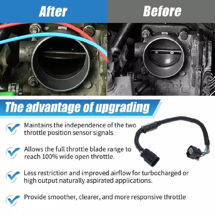 Easy To Install Throttle Body Cable  Module with High Temperature Resistant Waterproof Adapter Cable  for X-Link