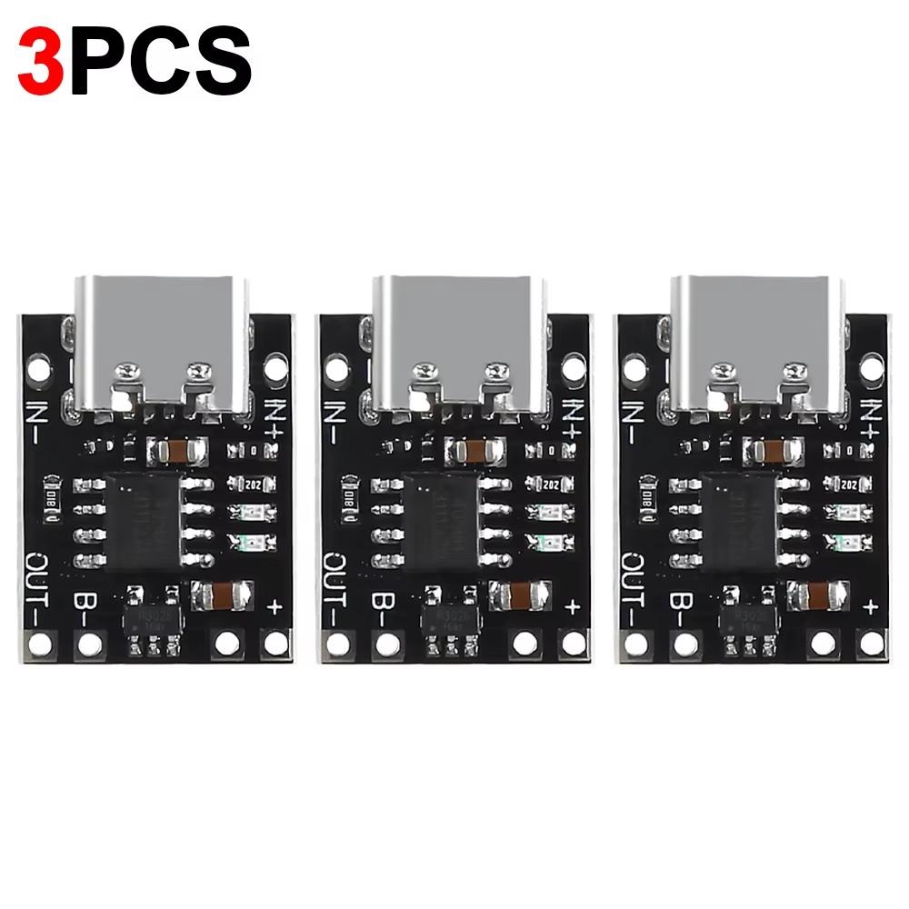Xiaomi 1/10/20PCS 3.7V Lithium Battery Charging Board with Protection Type-C USB C Li-ion Battery Charging Board Over Charging Module