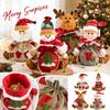 Christmas Gift Bag with Design for Holiday Treats and Party Favors