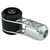 Lunsom T-Shape Shift Knob Metal Gear Shift Knob Push for Automatic and Manual Car (Black)