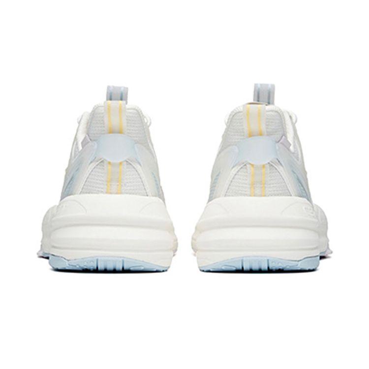 Anta C37 Series Thick Sole Fabric Synthetic Leather Non-Slip Shock Absorbing Wear-Resistant Lightweight Low-Top Running Shoes 922128082-3