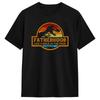 Jurassic Dad Pesca Dolore Trova un Modo Divertente Sarcastico T-shirt Scheletro Estate Harajuku T-shirt Cotone Girocollo Taglie Forti Top