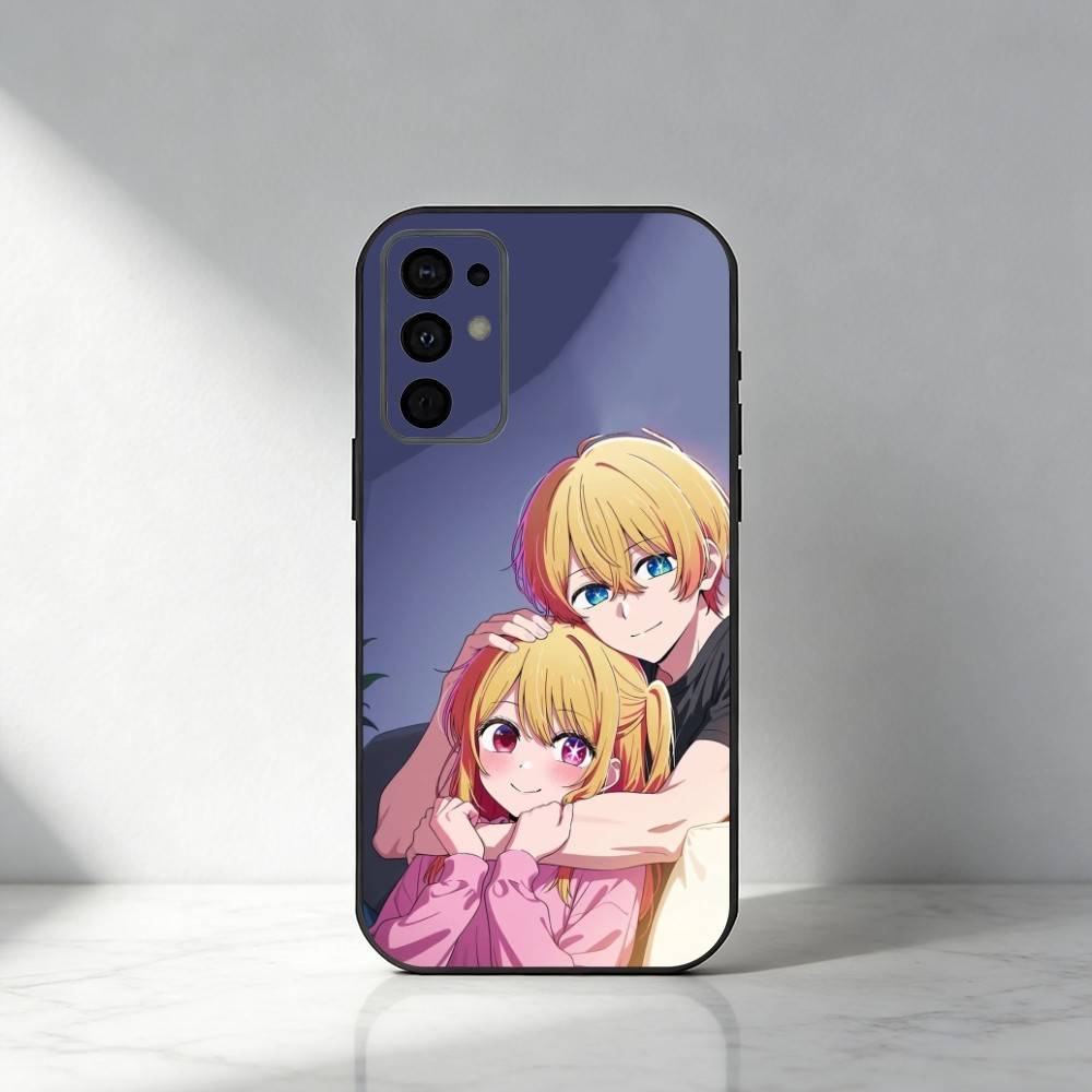 O-Oshi NO-KO  Phone Case For Samsung S25,S24,S21,S22,S23,S30,Ultra,S20,Plus,Fe,Note,5G Black Cover