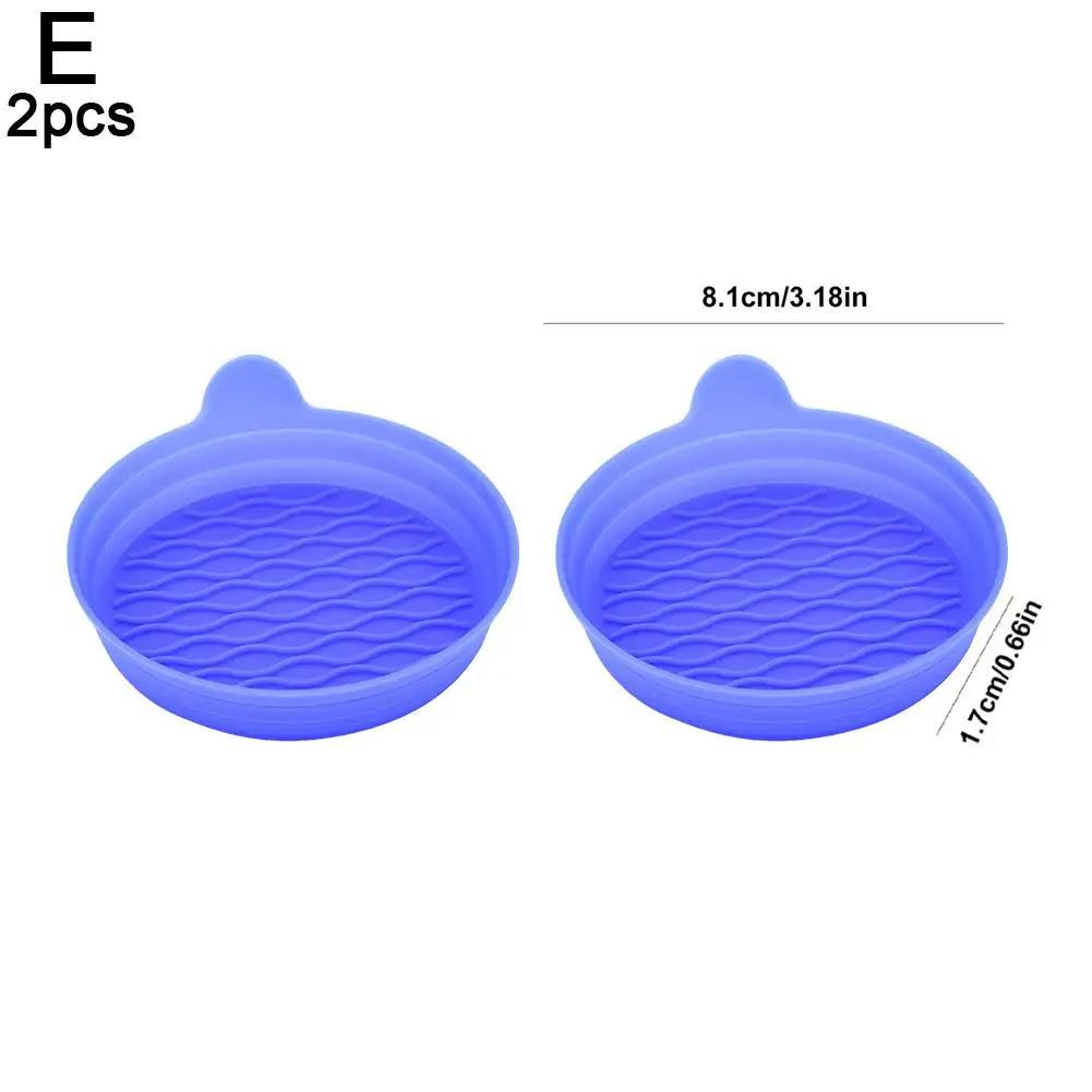 

2шт силиконовая автомобильная подставка под стакан с водой держатель для бутылок коврик для напитков аксессуары нескользящее украшение универсальный держатель для коврика V1g9