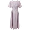 Women's Lyocell Linen A-Line Long Dress
