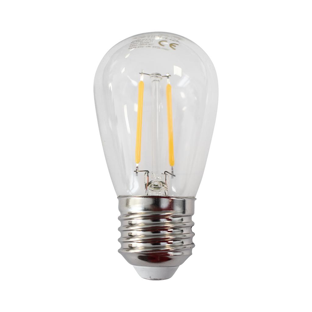 Żarówka LED Filamentowa 1W St45 E27 2700K