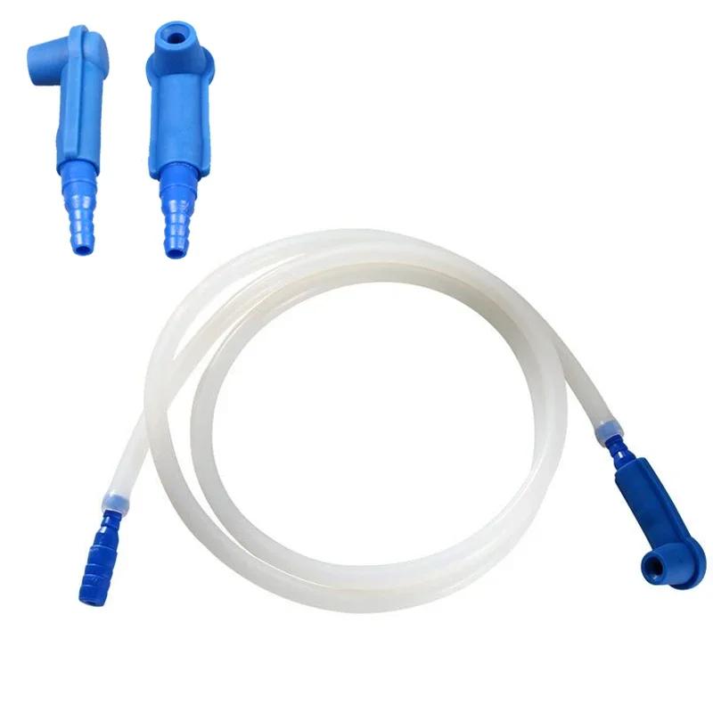 Car Bleeder Brake Fluid Oil Kit Exchange Pump With  Oil Pumping Hose Empty Drained Oil Bleeder Auto Brake Oilling Connector