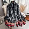 New Autumn And Winter Leopard Print Scarf Women Cashmere Shawl And Wraps Pashmina Neckerchief Bufanda Female Long  Echarpe