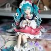 Hatsune Miku Anime Figure Toys Flower Fairy Collection Miku Kawaii Cartoon Pvc Action Figurine Model Dolls Birthdays Gifts Kid‘S