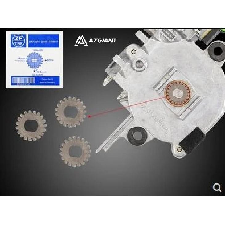 AZGIANT car Sunroof Motor Gear For Mitsubishi Pajero V73 V75 V77 Nissan Fiat Honda Repair Kit Works On Lifting Window System