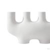 2 Pieces Abstract Ceramic Candle Holders Desktop Decoration Ornament for Yoga Gardens Spring