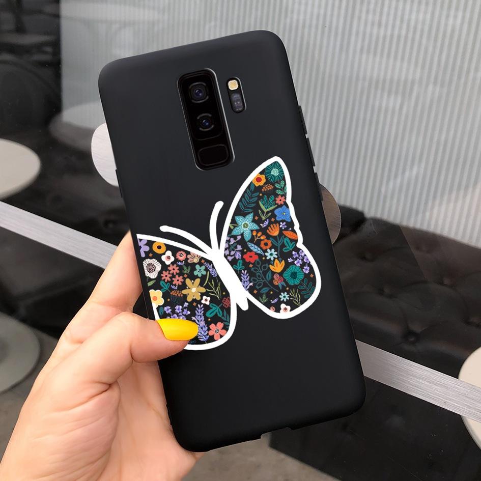For Samsung Galaxy S9 Case G960F/DS Phone Cover Luxury Cartoon Soft Slim Funda For Samsung S9 Plus G965F S9+ Coque S9Plus Bumper