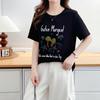 2026 New Summer Cartoon Mushroom Print Women's Round Neck Plus Size Casual Half Sleeve T-shirt