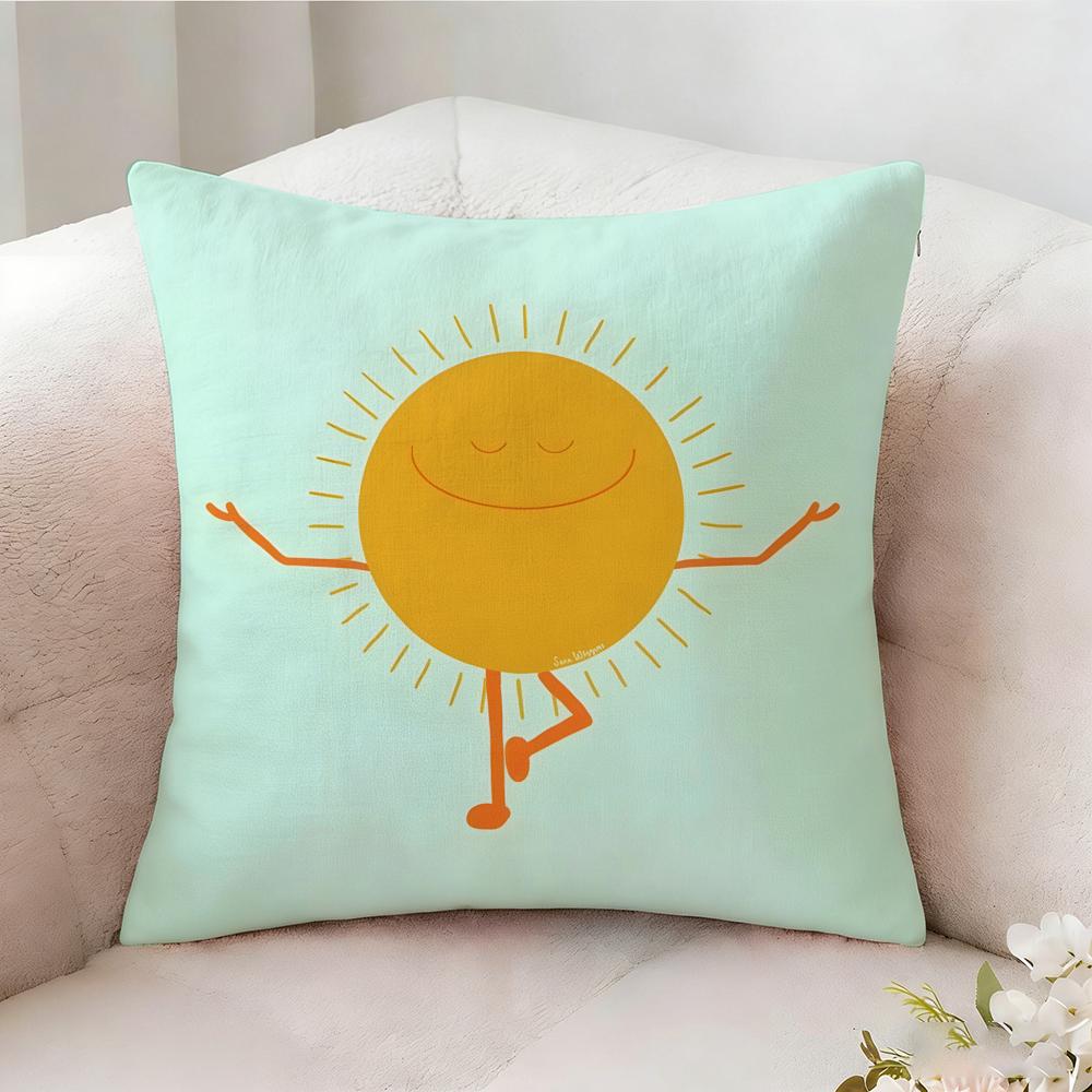 School Patterns For Children Pillow Case Pillowcase Doublesided Printed Sofa Cushion Bedroom Headboard Pillow