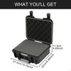 Tool Box Waterproof Hard Case for Travel Suitcase Carrying Storage Testing