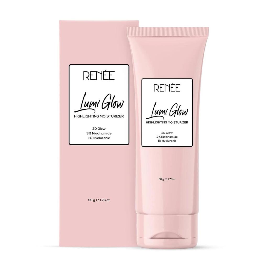 RENEE Lumi Glow Moisturizer | 3% Niacinamide & 1% Hyaluronic Acid - 50gm