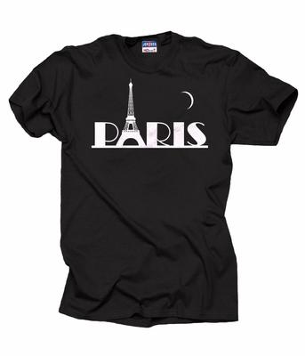 Paris T-T-shirt France Romantic City Tee T-shirt