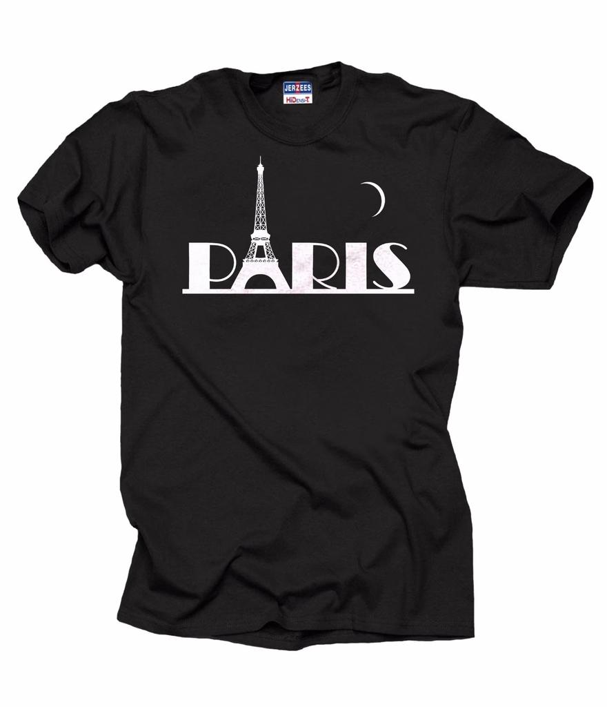 Paris T-T-shirt France Romantic City Tee T-shirt