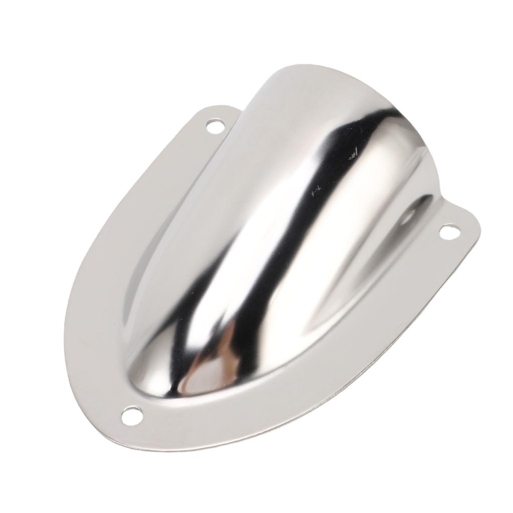 4.7 X 3.9 X 1.4in Marine Wire Vent Cover 316 Stainless Steel Polished Finish Clamshell Vent Cover