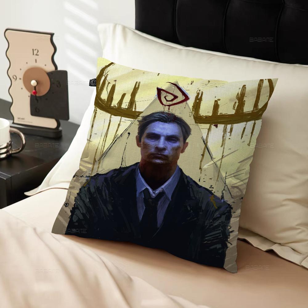 True Detective Personalized Pillow Cover Kids Bedroom Wild Party Decor Pillowcase Kid Birthday Shower Gift