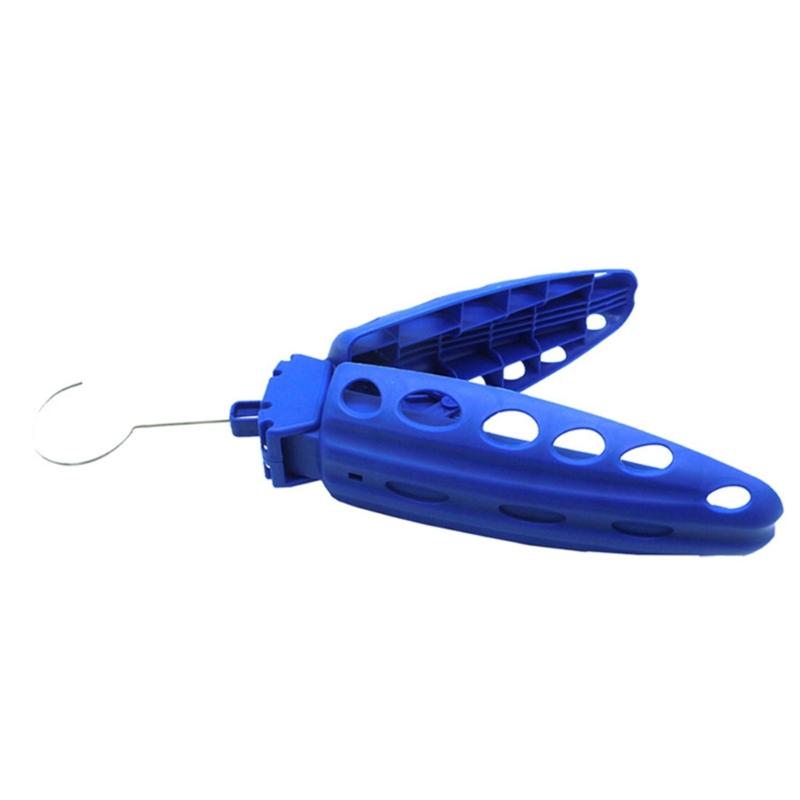 Multi-Purpose Snorkeling Suit Hanger Foldable Surfing Suit Hangers Wetsuit Hanger Folding Vented Hanger Diving Accessory