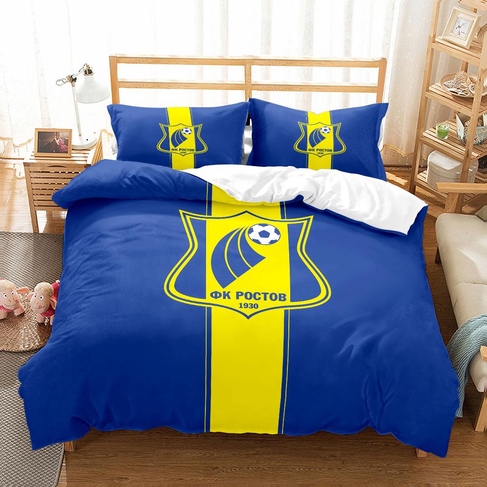 Russische Fußball-Premier-Liga Bettbezug-Set King Queen Double Twin Single Krasnodar Bettwäsche-Set