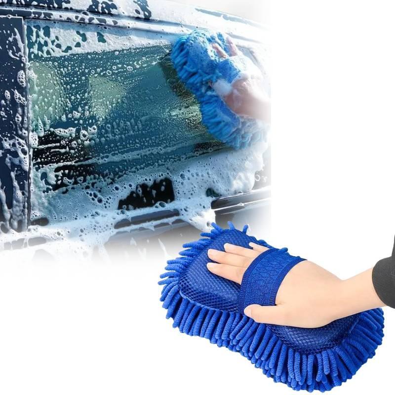 Premium Ultraweicher Mikrofaser Chenille Autowaschschwamm für mühelose Reinigung und Wachsen