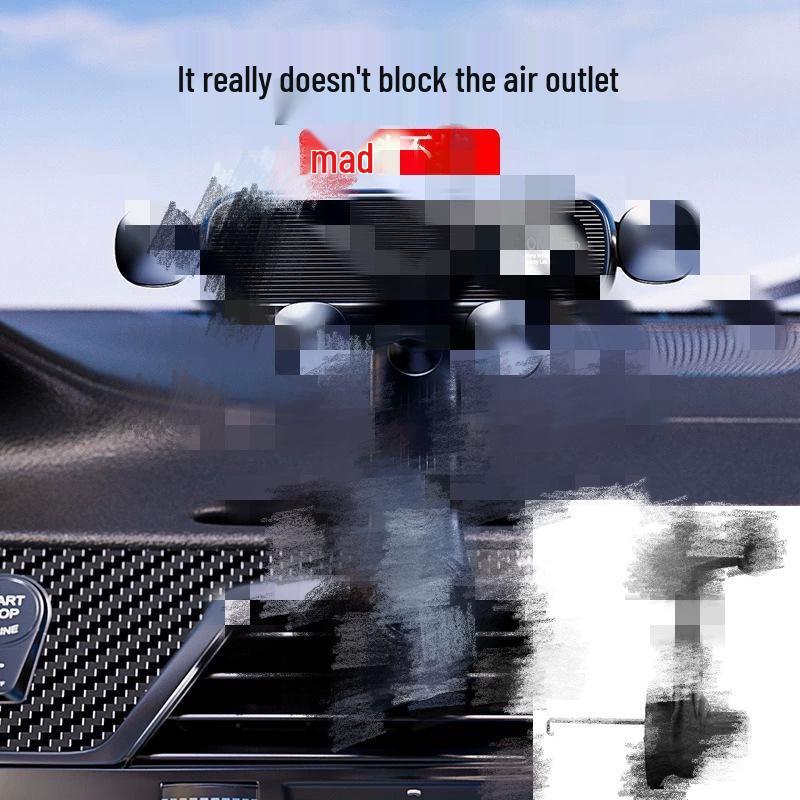 Automatic Lock Car Phone Holder with Suction Cup and Air Vent Mount