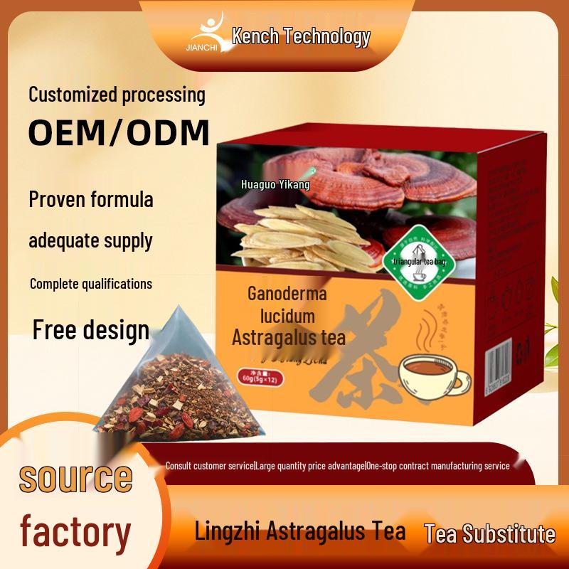 Reishi Astragalus Herbal Tea Blend - Individually Wrapped Triangle Bags