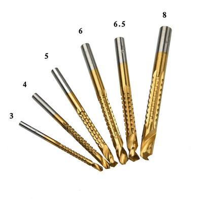 Pânză de ferăstrău de mare viteză Găurire Prelucrarea lemnului Set bit de găurire Găurire zimțată Expansiune placă de lemn și Tragere canelură 6 buc