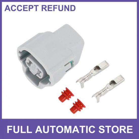 

2 Pin VVT Solenoid Waterproof Connector Plug 1 Set for Toyota RAV4