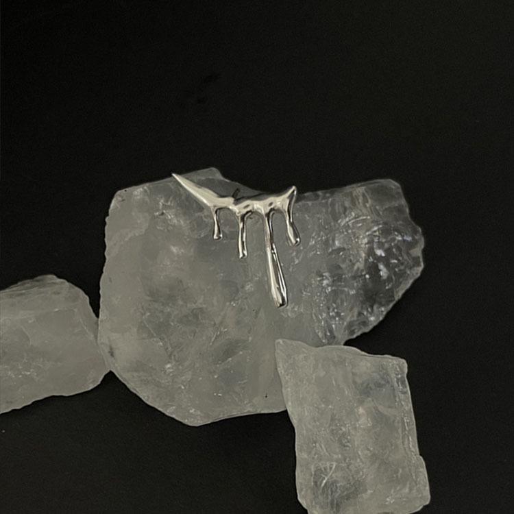 S925 Silver Needle Water Drop Earrings: Unisex, Simple Retro Design