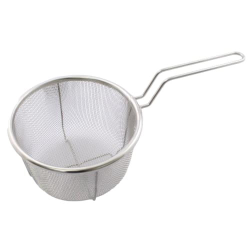 Hogdseirrs Inoue Wire Mesh Industry Colander/Boiling Basket, Deep, 18cm, 18-8 Stainless Steel, Made in Japan