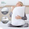 1 Pc Bed Pillows for Sleeping-Hotel Quality with Premium Soft Down Alternative Fill for Back, Stomach or Side Sleepers