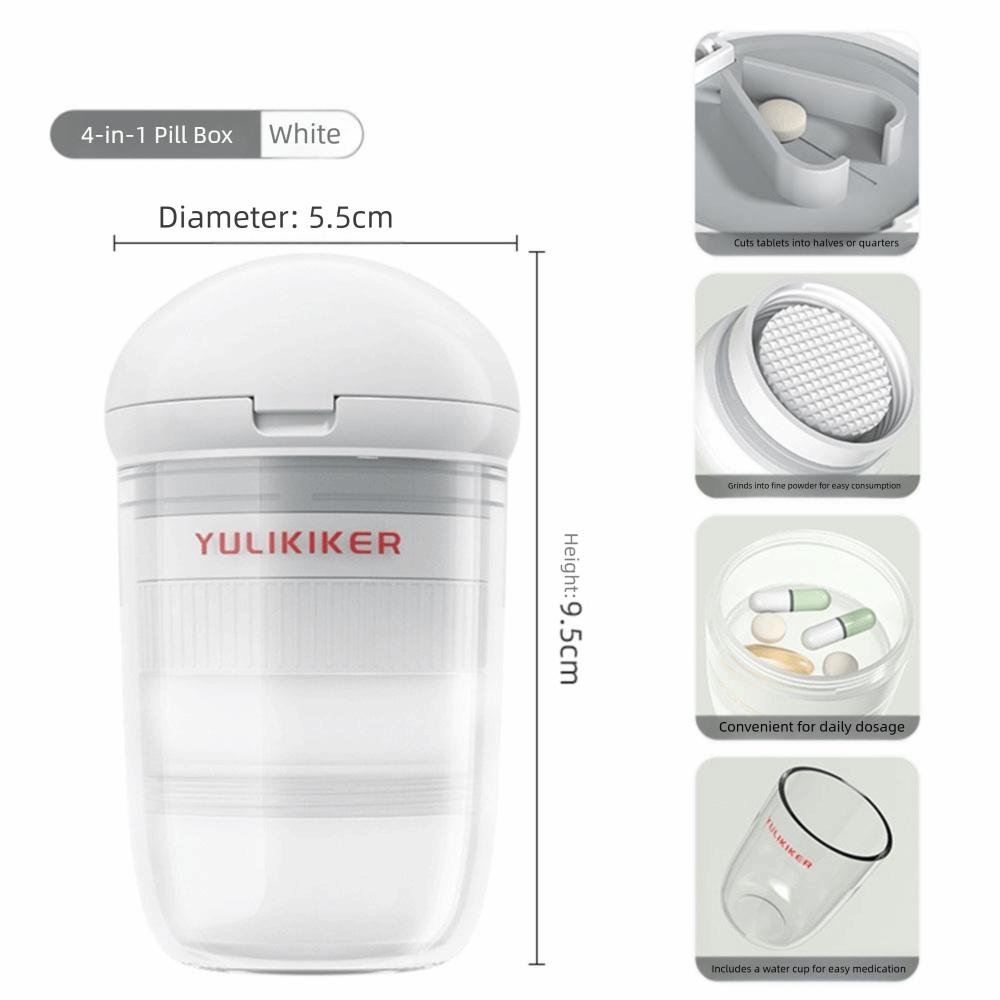 Portable Medicine Pill Cutter Dustproof Pill Divider New Medicine Divider  For YULIKIKER
