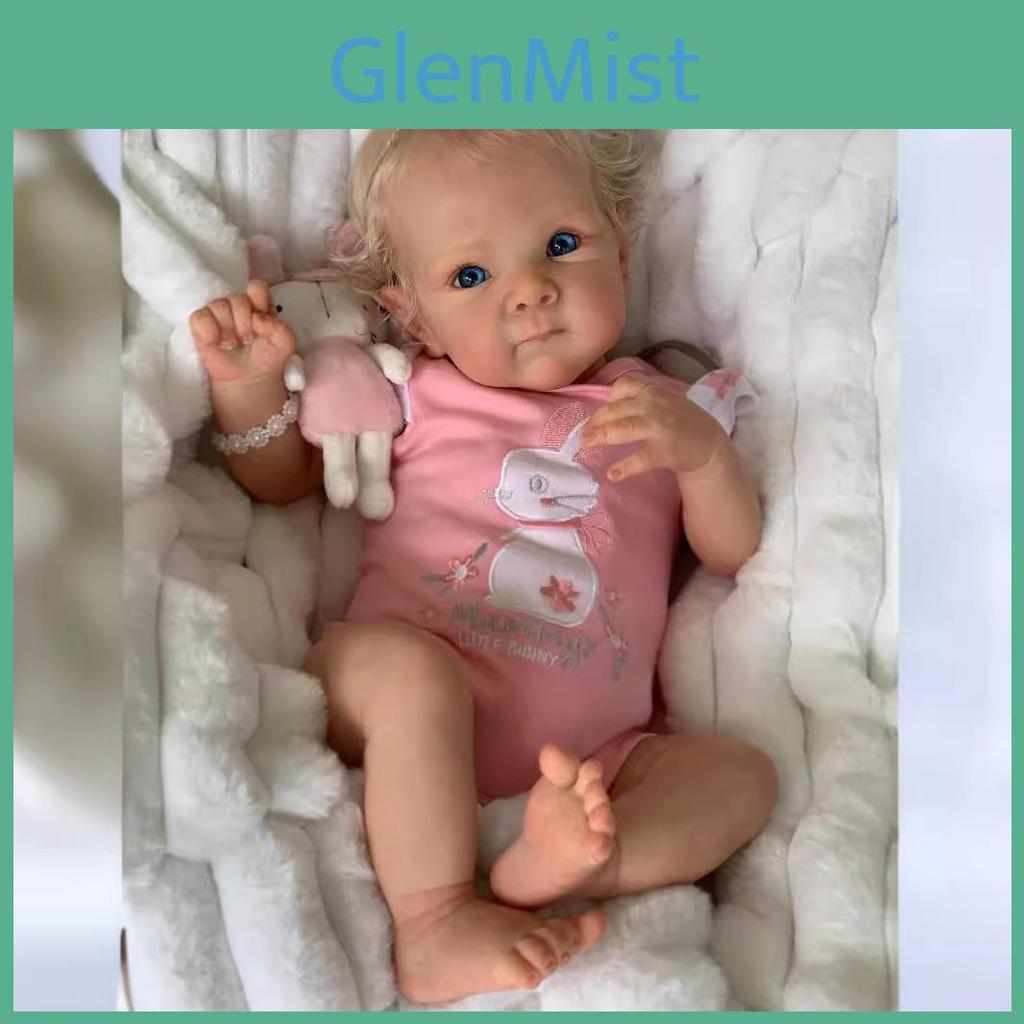 Silicone Baby Reborn Doll Realistic Vinyl Collectible Toy For Gift And Display