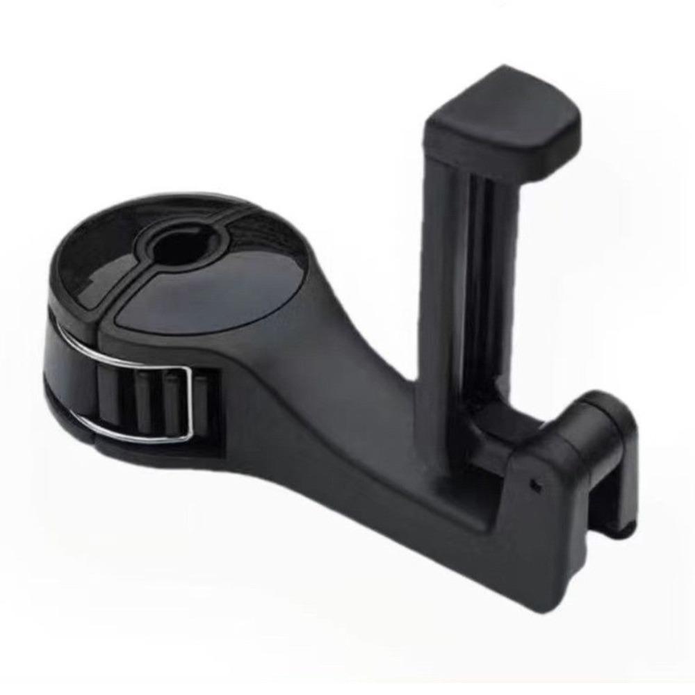 Multi-Function 2 In 1 Car Hook Hidden Lock Buckle Mobile Phone Holder Hanging Storage Adjustable Headrest Hook For Rear Seat