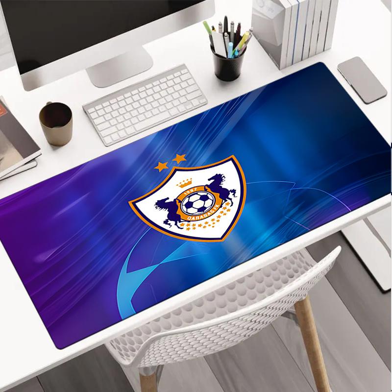 Soccer Team Qarabag Design Mouse Pad, Gaming Mouse Pad, Keyboard Pad, Desk Decor for Computer Notebook Fan Gift Birthday Gift