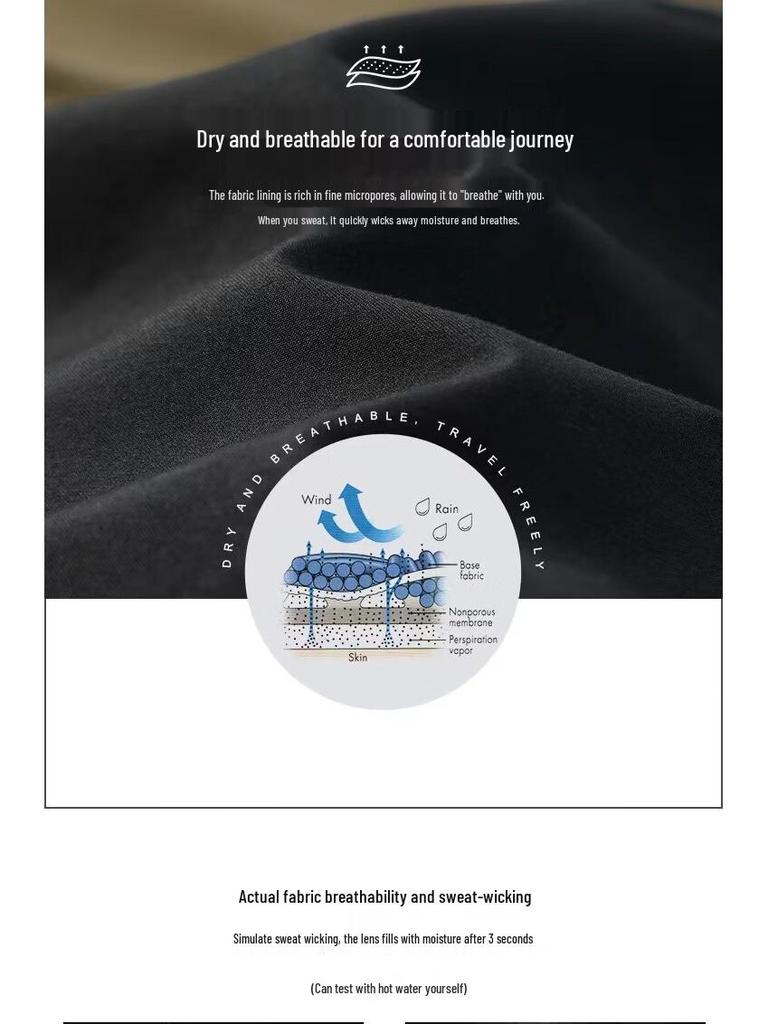 Qi Suo Men's Autumn/Winter Outdoor Soft Shell Jacket