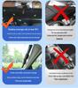 Auto Retractable Folding Car Sun Shade with Suction Cups & Heat Insulation for Windows & Windshield