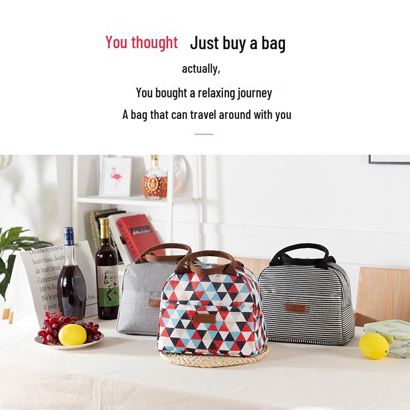 Anpassningsbar Handväska för Mamma och Baby med Stor Kapacitet, Isolerad, i Oxfordtyg