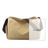 Zipper Canvas Small Barrel Bag Men'S Slant Shoulder Bag For Casual Travel  Adjustable Sports Gym Bag Yoga Bag